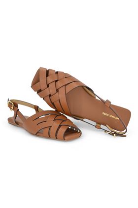 Sandalo donna in cuoio colore cuoio. MICHAEL KORS | 4OS5IRFP1L-CUOIO
